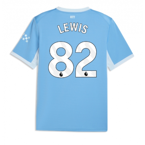 Manchester City Rico Lewis #82 Maglia Gara Casa Repliche 2026-27 Maniche Corte Manchester City Rico Lewis #82 Maglia Gara Casa Repliche 2026-27 Maniche Corte